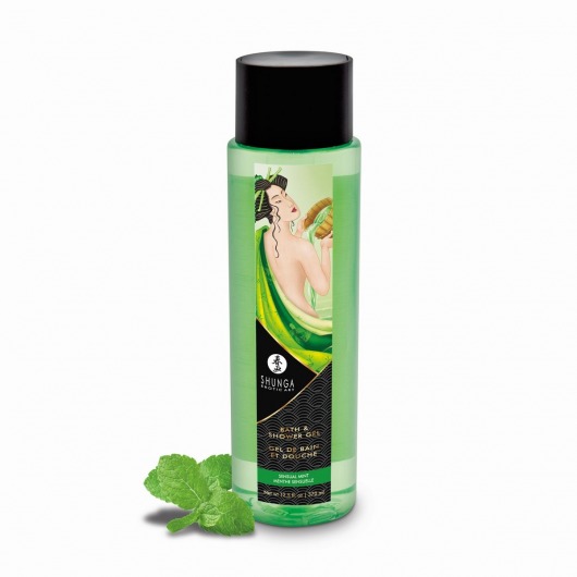Гель для душа Sensual Mint с ароматом мяты - 370 мл. -  - Магазин феромонов в Пензе