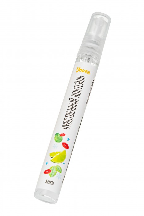 Охлаждающе-возбуждающий оральный спрей «Чувственный коктейль» со вкусом мохито - 10 мл. - ToyFa - купить с доставкой в Пензе