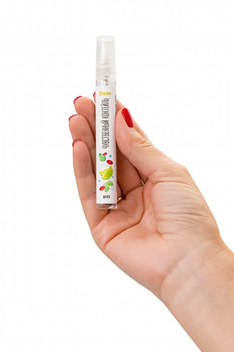 Охлаждающе-возбуждающий оральный спрей «Чувственный коктейль» со вкусом мохито - 10 мл. - ToyFa - купить с доставкой в Пензе