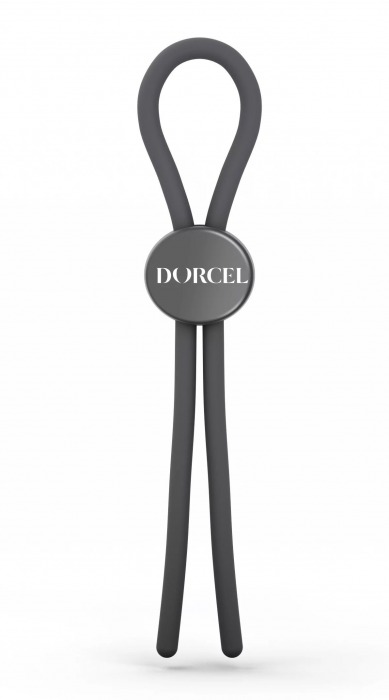 Серое эрекционное лассо на пенис Mr Dorcel - Dorcel - в Пензе купить с доставкой