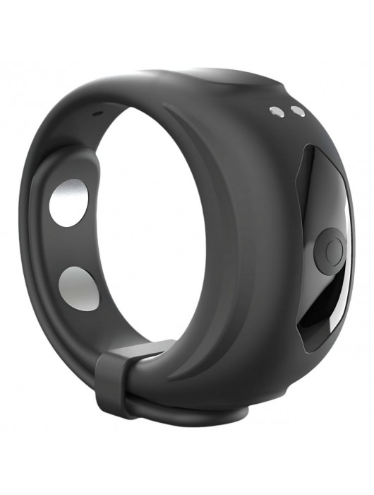 Черное эрекционное виброкольцо Fit Vibe Ring - Dorcel - в Пензе купить с доставкой