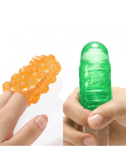 Набор из 4 мастурбаторов-стимуляторов Tenga Uni Variety Pack - Tenga - в Пензе купить с доставкой