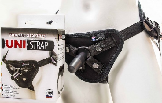 Универсальные трусики Harness UNI strap - LOVETOY (А-Полимер) - купить с доставкой в Пензе