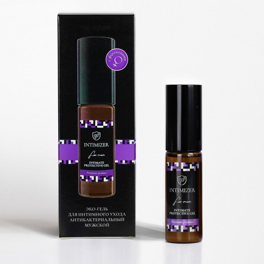 Мужской антибактериальный эко-гель для интимного ухода Intimizer - 20 мл. - Intimizer - купить с доставкой в Пензе