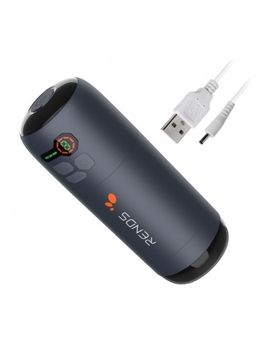 Черный вибромастурбатор Back To The Future - Rends - в Пензе купить с доставкой