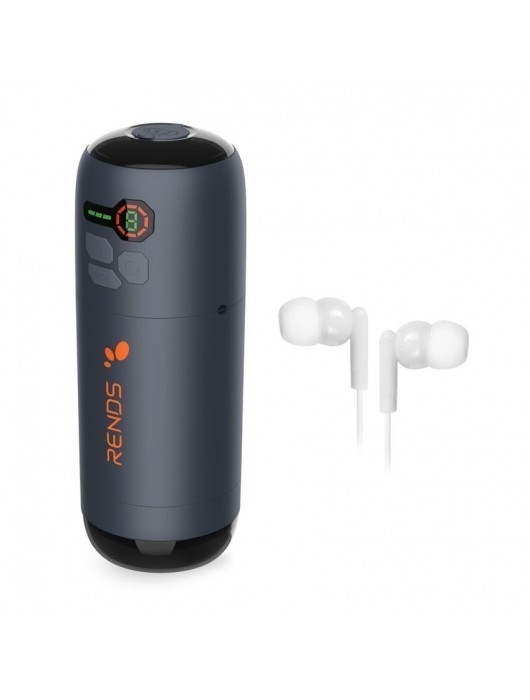 Черный вибромастурбатор Back To The Future - Rends - в Пензе купить с доставкой