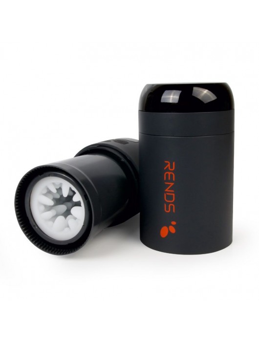 Черный вибромастурбатор Back To The Future - Rends - в Пензе купить с доставкой