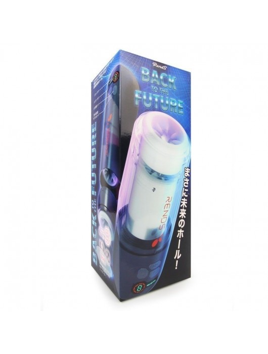 Черный вибромастурбатор Back To The Future - Rends - в Пензе купить с доставкой