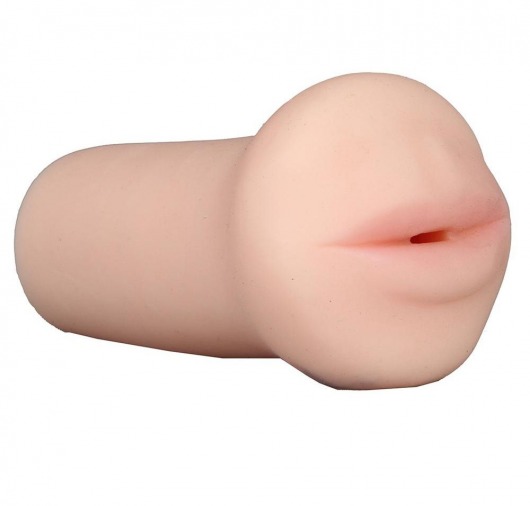 Нежный мастурбатор-ротик REALSTUFF 5INCH MASTURBATOR BJ - Dream Toys - в Пензе купить с доставкой