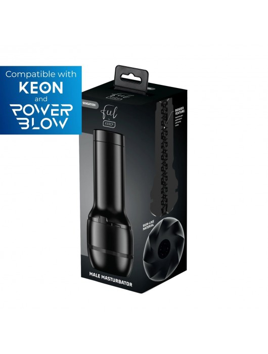 Черный мастурбатор FeelSensation Stroker - Kiiroo - в Пензе купить с доставкой