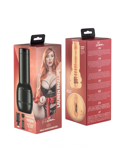 Мастурбатор-вагина FeelLauren Stroker - Kiiroo - в Пензе купить с доставкой