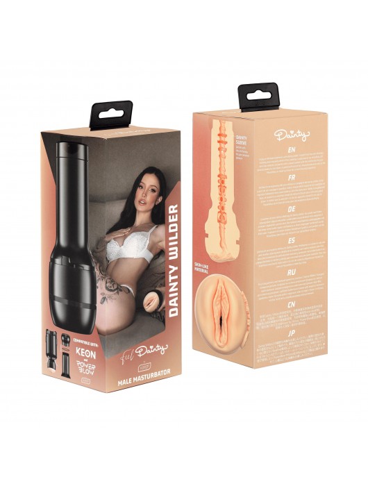 Мастурбатор-вагина FeelDainty Stroker - Kiiroo - в Пензе купить с доставкой