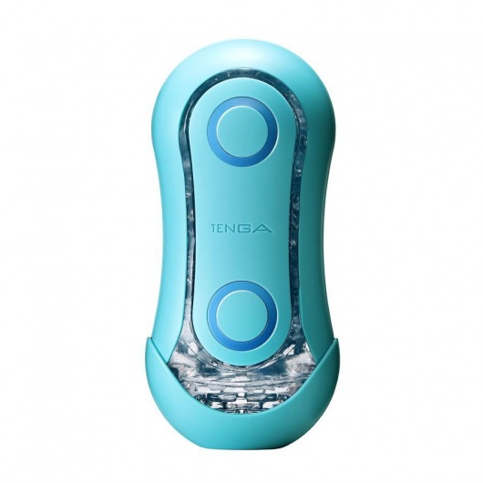 Голубой мастурбатор Tenga Flip ORB Ocean - Tenga - в Пензе купить с доставкой