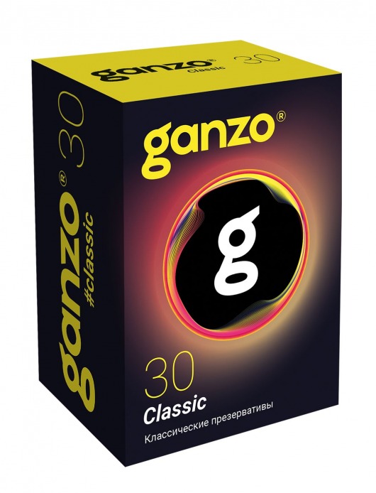 Классические презервативы с обильной смазкой Ganzo Classic - 30 шт. - Ganzo - купить с доставкой в Пензе