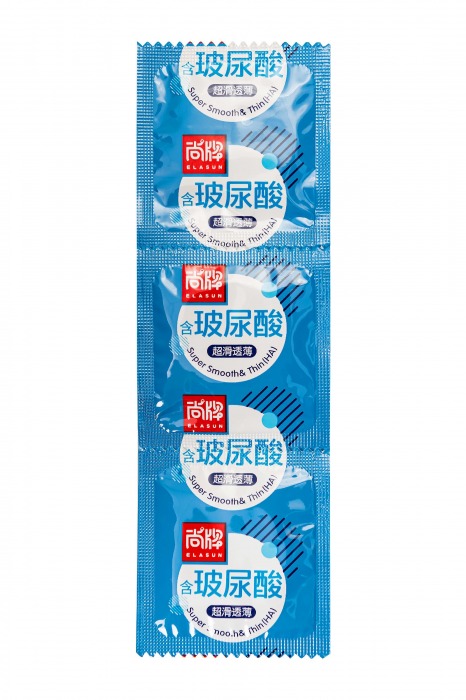 Ультратонкие презервативы Elasun Ultra-thin and Smooth - 3 шт. - Elasun - купить с доставкой в Пензе