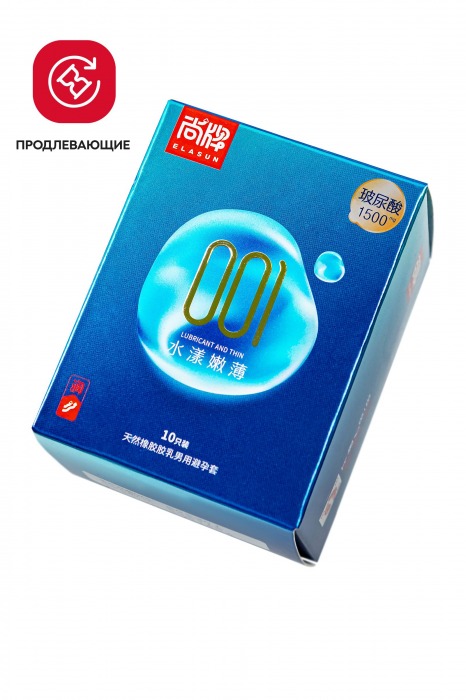 Ультратонкие презервативы с точками Elasun Orgasm and Dotted - 10 шт. - Elasun - купить с доставкой в Пензе