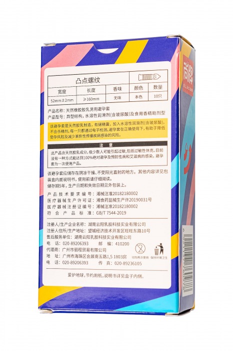 Презервативы с точками и ребрами Elasun Ribbed and Dotted - 10 шт. - Elasun - купить с доставкой в Пензе