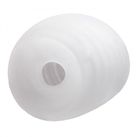 Белый мастурбатор-шар Lucky Ball Type 2 - MALESATION - в Пензе купить с доставкой