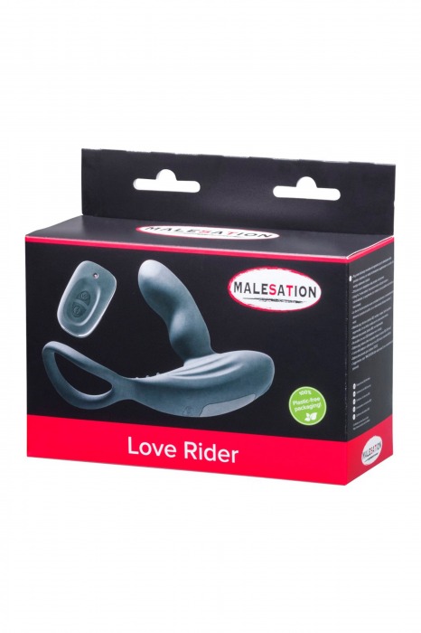 Стимулятор простаты с эрекционным кольцом Love Rider - MALESATION - в Пензе купить с доставкой