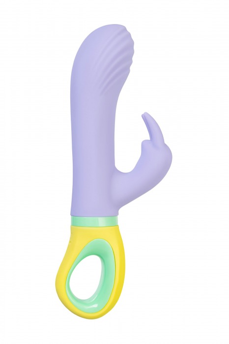 Сиреневый вибратор-кролик Wisteria - 18,5 см. - ToyFa