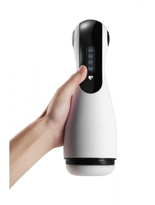 Белый инновационный мастурбатор Good night с имитацией орального секса - Amovibe - в Пензе купить с доставкой