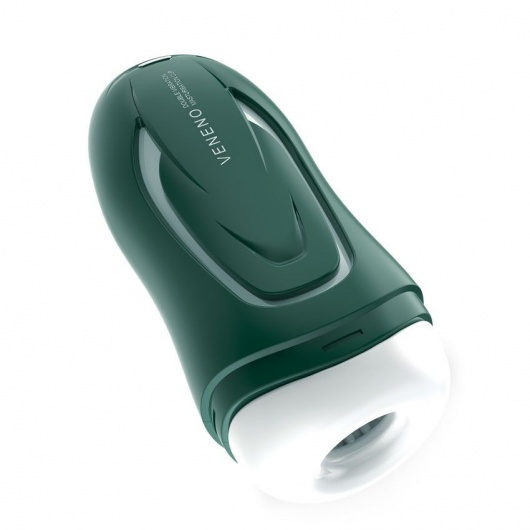 Зеленый вибромастурбатор с голосовым сопровождением Veneno - Rends - в Пензе купить с доставкой