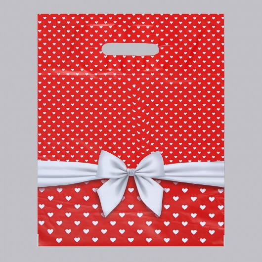 Пакет «Скарлетт» с вырубной ручкой (30х38 см) - Сима-Ленд - купить с доставкой в Пензе