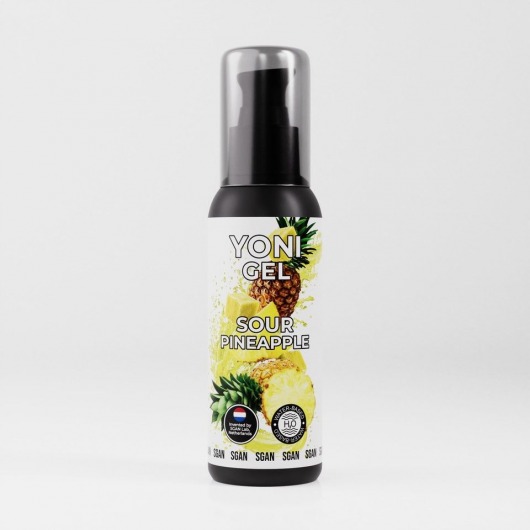 Лубрикант для орального секса SGAN со вкусом кислого ананаса - 100 мл. - SGAN - купить с доставкой в Пензе