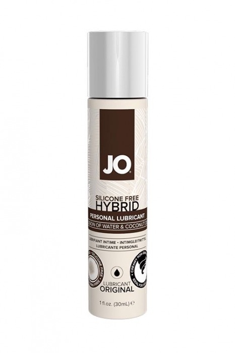 Водно-масляный лубрикант JO Silicon free Hybrid Lubricant ORIGINAL- 30 мл. - System JO - купить с доставкой в Пензе