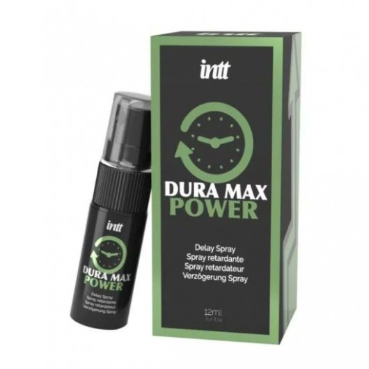 Пролонгирующий спрей Dura Max - 12 мл. - INTT - купить с доставкой в Пензе