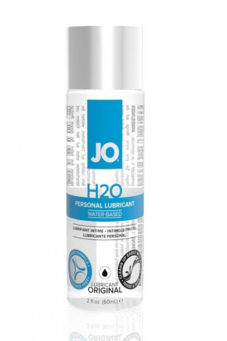 Нейтральный лубрикант на водной основе JO Personal Lubricant H2O - 60 мл. - System JO - купить с доставкой в Пензе