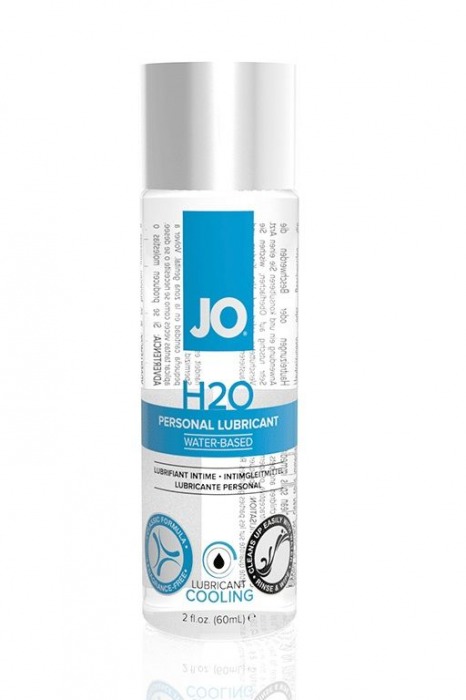 Охлаждающий лубрикант на водной основе JO Personal Lubricant H2O COOLING - 60 мл. - System JO - купить с доставкой в Пензе
