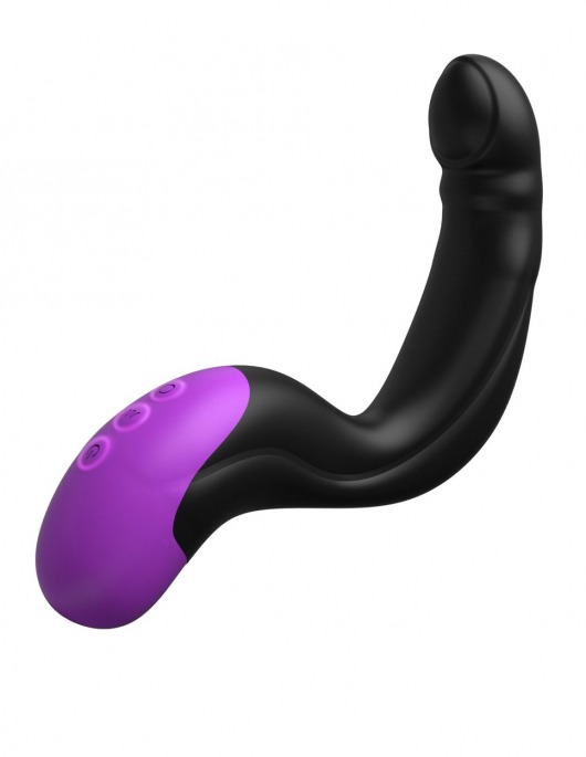 Черно-фиолетовый вибромассажёр простаты Hyper-Pulse P-Spot Massager - Pipedream - в Пензе купить с доставкой