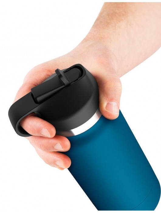 Смуглый мастурбатор-вагина в синей колбе F*ck Flask - Pipedream - в Пензе купить с доставкой