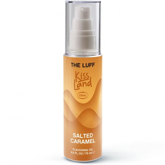 Съедобное массажное масло Kiss Land Salted Caramel - 75 мл. - THE LUFF - купить с доставкой в Пензе