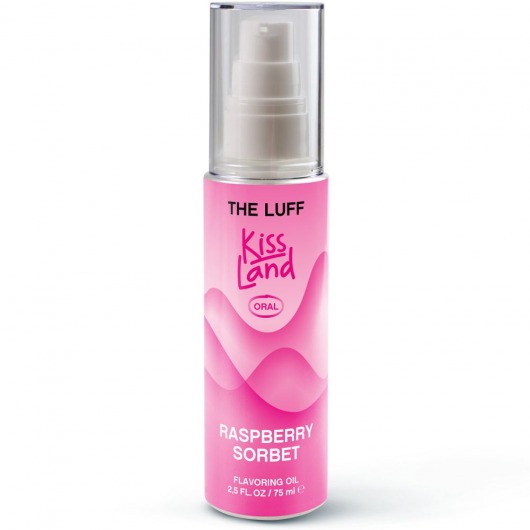 Съедобное массажное масло Kiss Land Raspberry Sorbet - 75 мл. - THE LUFF - купить с доставкой в Пензе