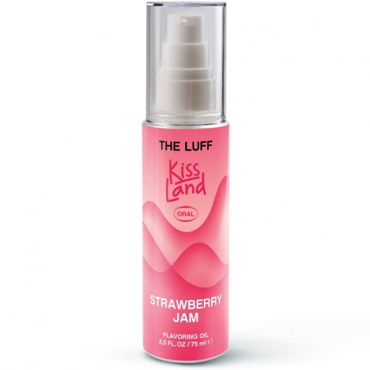 Съедобное массажное масло Kiss Land Strawberry Jam - 75 мл. - THE LUFF - купить с доставкой в Пензе