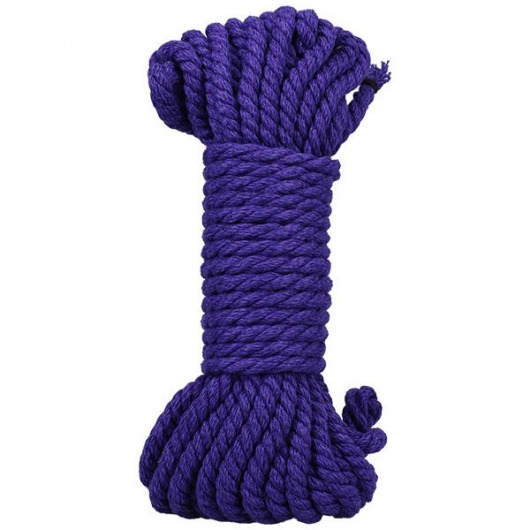 Фиолетовая верёвка для связывания и фиксации Bind Tie - 9,14 м. - Doc Johnson - купить с доставкой в Пензе