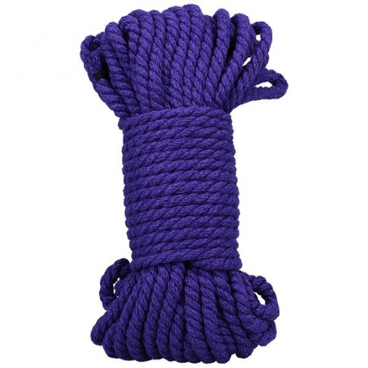 Фиолетовая верёвка для связывания и фиксации Bind Tie - 15,24 м. - Doc Johnson - купить с доставкой в Пензе