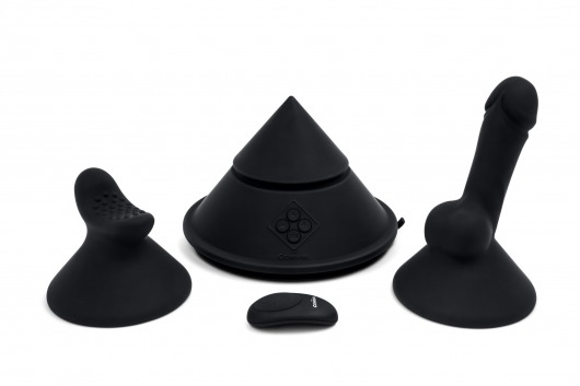 Конусный вибромассажер Cowgirl Cone с 2 насадками - CowGirl - купить с доставкой в Пензе
