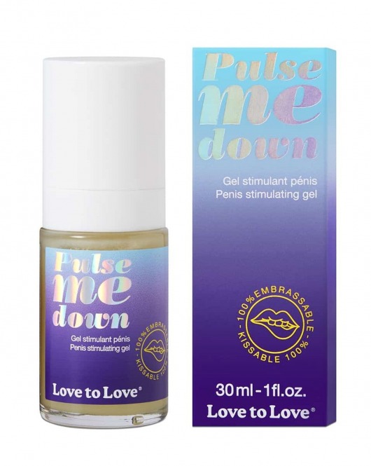 Стимулирующий гель для пениса Pulse Me Down - 30 мл. - Love to Love - купить с доставкой в Пензе