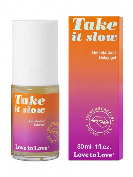 Пролонгирующий гель для мужчин Take It Slow - 30 мл. - Love to Love - купить с доставкой в Пензе