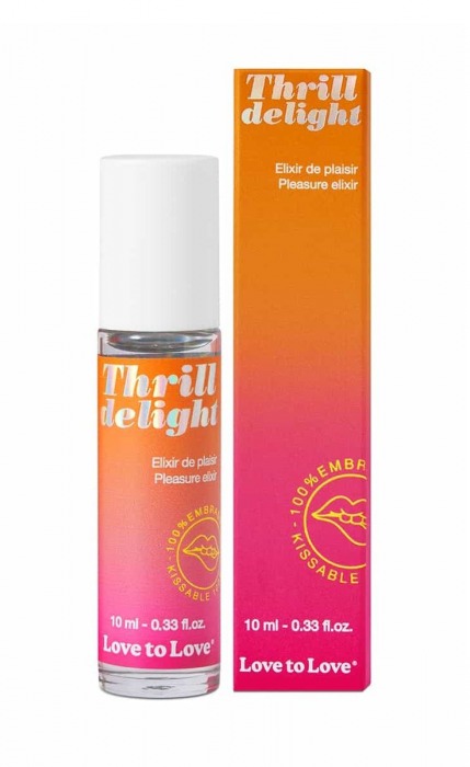 Возбуждающий гель Thrill Delight - 10 мл. - Love to Love - купить с доставкой в Пензе