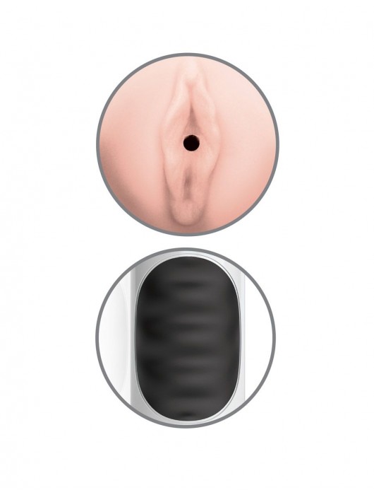 Мастурбатор-вагина Extreme Toyz Mega Grip Vibrating Stroker Mouth - Pipedream - в Пензе купить с доставкой