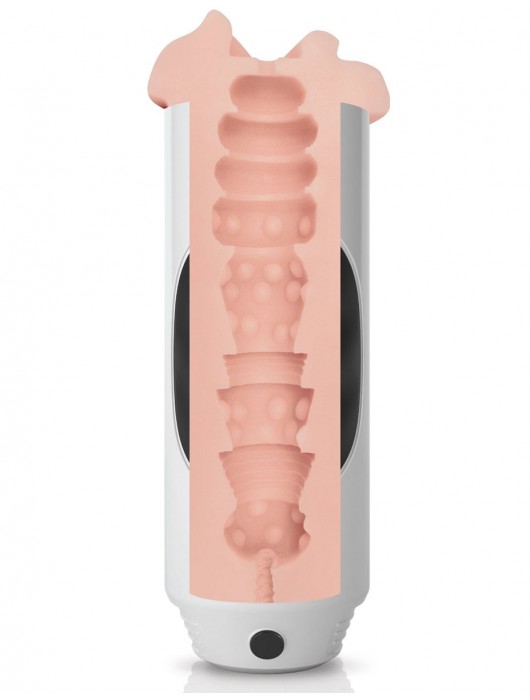 Мастурбатор-вагина Extreme Toyz Mega Grip Vibrating Stroker Mouth - Pipedream - в Пензе купить с доставкой