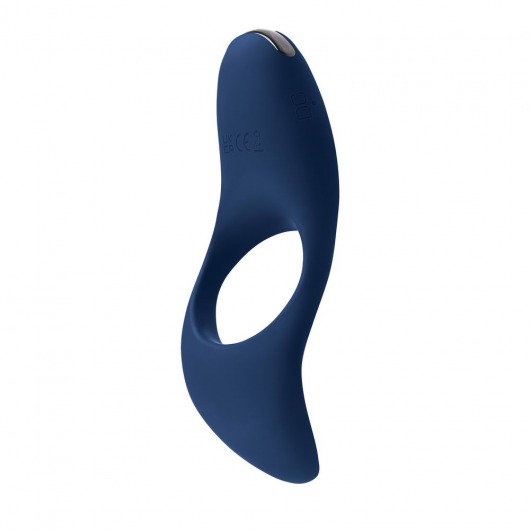 Синее эрекционное виброкольцо Cup ’Em - Zero Tolerance - в Пензе купить с доставкой