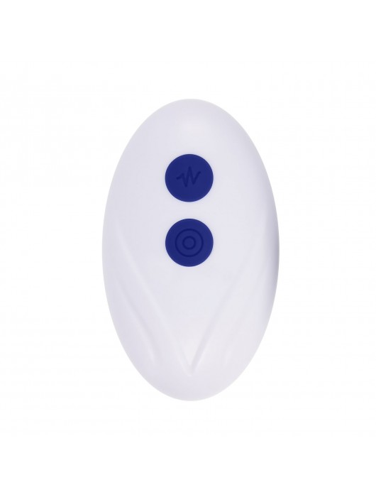 Синее эрекционное виброкольцо с клиторальной подушечкой и пультом ДУ Adjustable Fun Ring - Zero Tolerance - в Пензе купить с доставкой