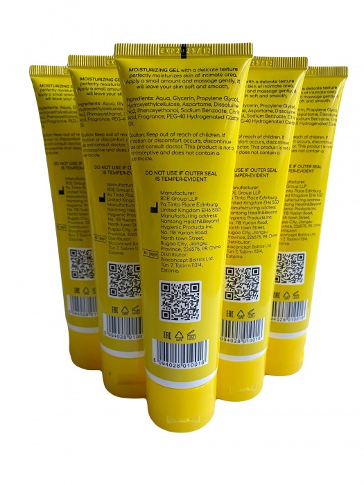 Набор из 5 анальных лубрикантов на водной основе Egzo Hey (по 100 мл.) - EGZO - купить с доставкой в Пензе