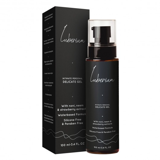 Интимный гель с экстрактами нони, нима и клубники Luberium Delicate Waterbased - 100 мл. - Luberium - купить с доставкой в Пензе