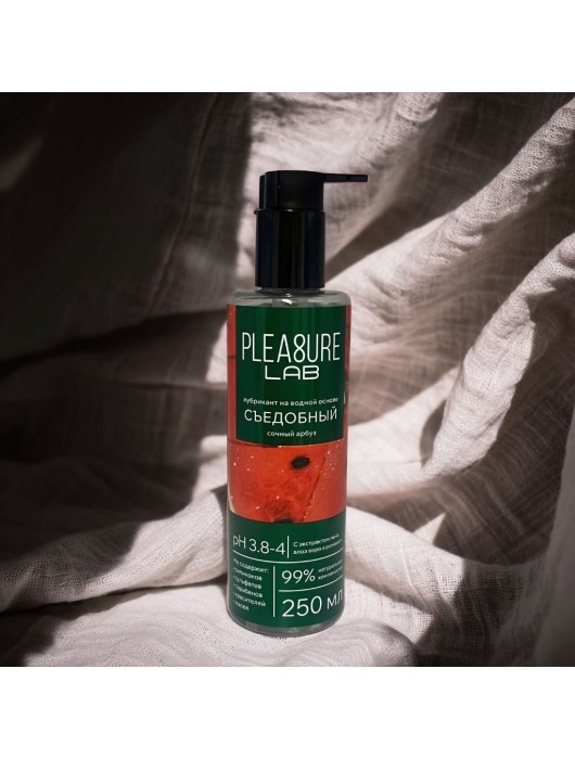 Лубрикант на водной основе Pleasure Lab с ароматом арбуза - 250 мл. - Pleasure Lab - купить с доставкой в Пензе